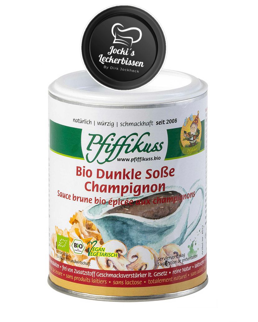 Bio Dunkle Soße mit Champignon 125 g