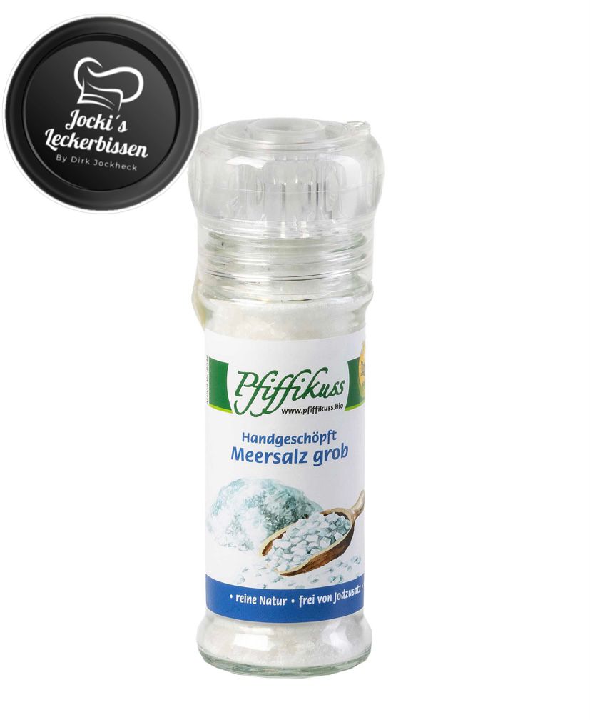 Meersalz grob Mühle 80g Handgeschöpft