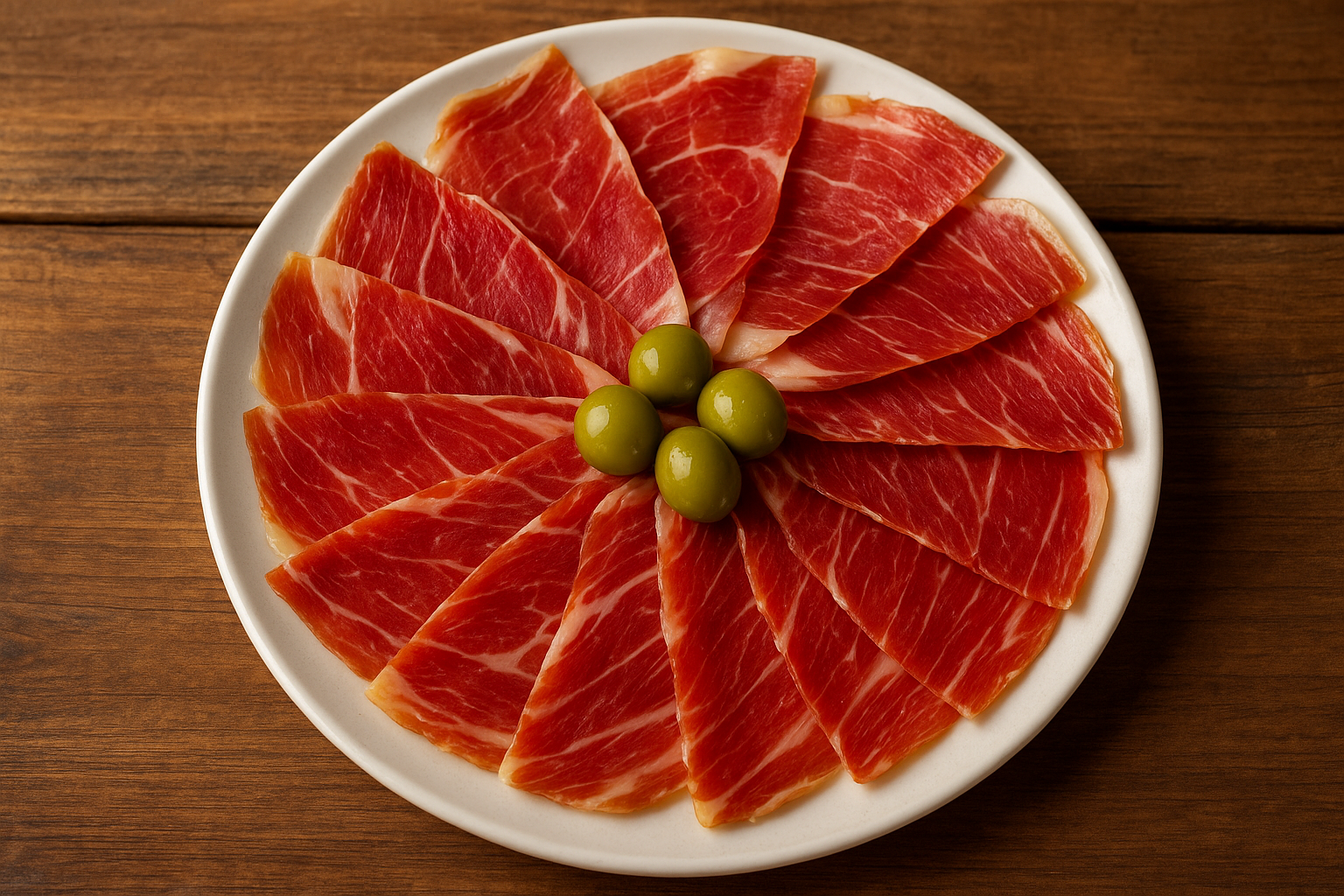 Mini-Serrano-Schinken mit Ständer und Messer – Bild 2