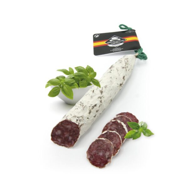  Spanische Fuet Edelsalami mit Basilikum– 150 g