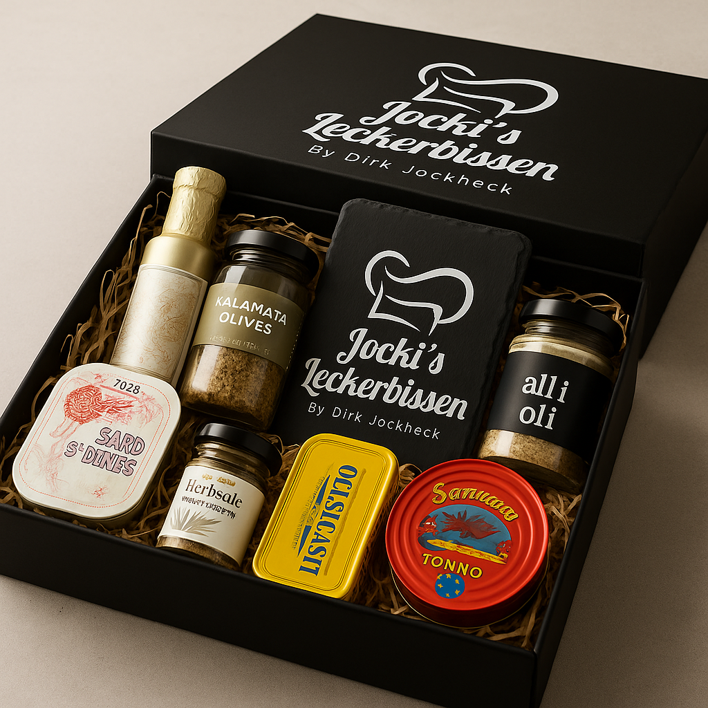 JOCKI’S MEERESSCHATZKISTE -Grand Selection Mediterrane Meeresdelikatessen –