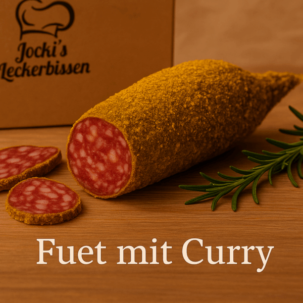 Spanische Fuet mit Curry - 150 G