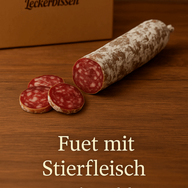 Spanische Fuet Edelsalami mit Stierfleisch - 150 G