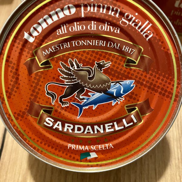 Gelbflossen-Thunfisch in Olivenöl - SARDANELLI, KALABRIEN