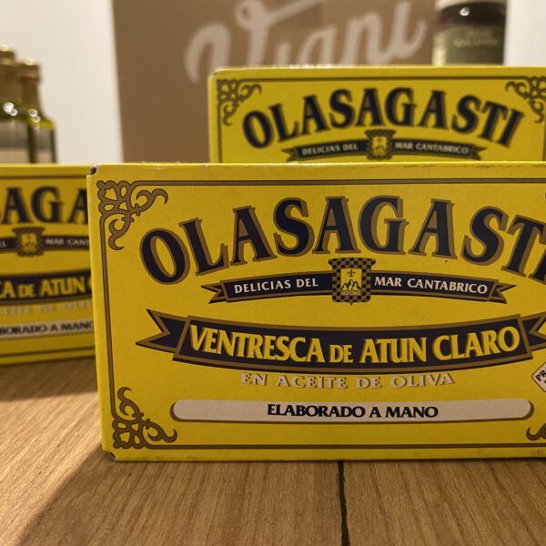 Gelbflossen-Thunfischbauch ,Ventresca‘ in Olivenöl OLASAGASTI, SPANIEN