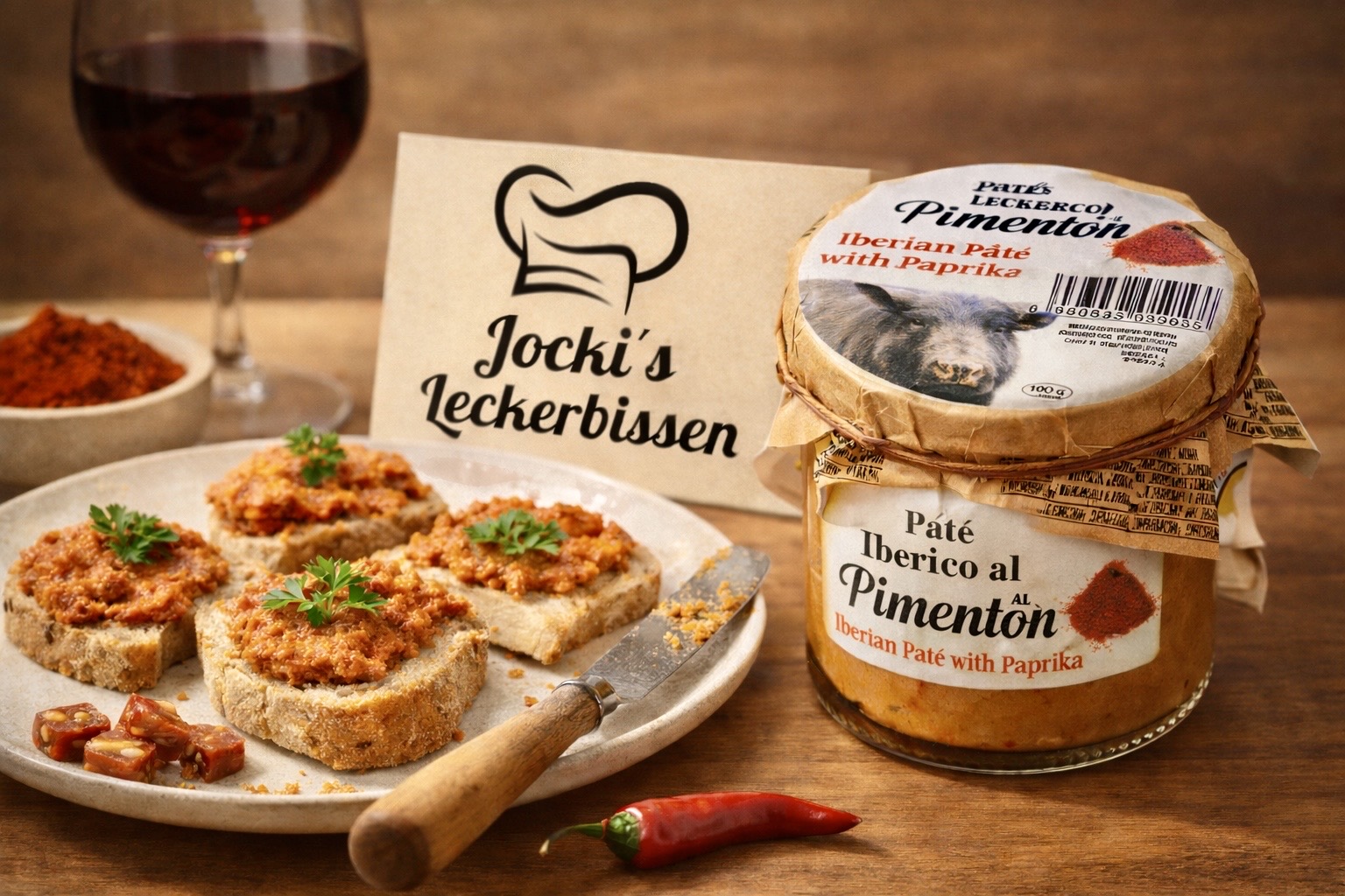 Ibérico - Pastete aus Spanien - veredelt mit Pimentón – Bild 3