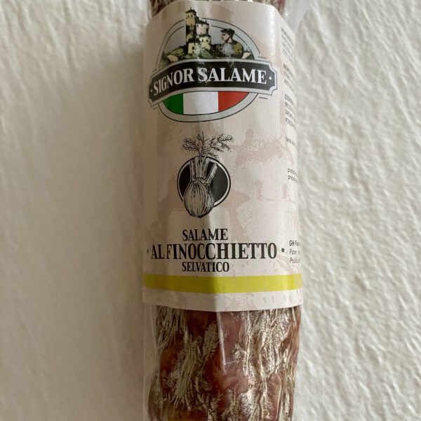 Italienische Fenchel-Salami – traditionell luftgetrocknet