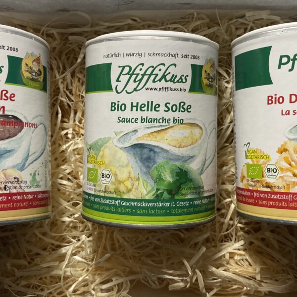 Pfiffikus Bio-Soßen-Trio